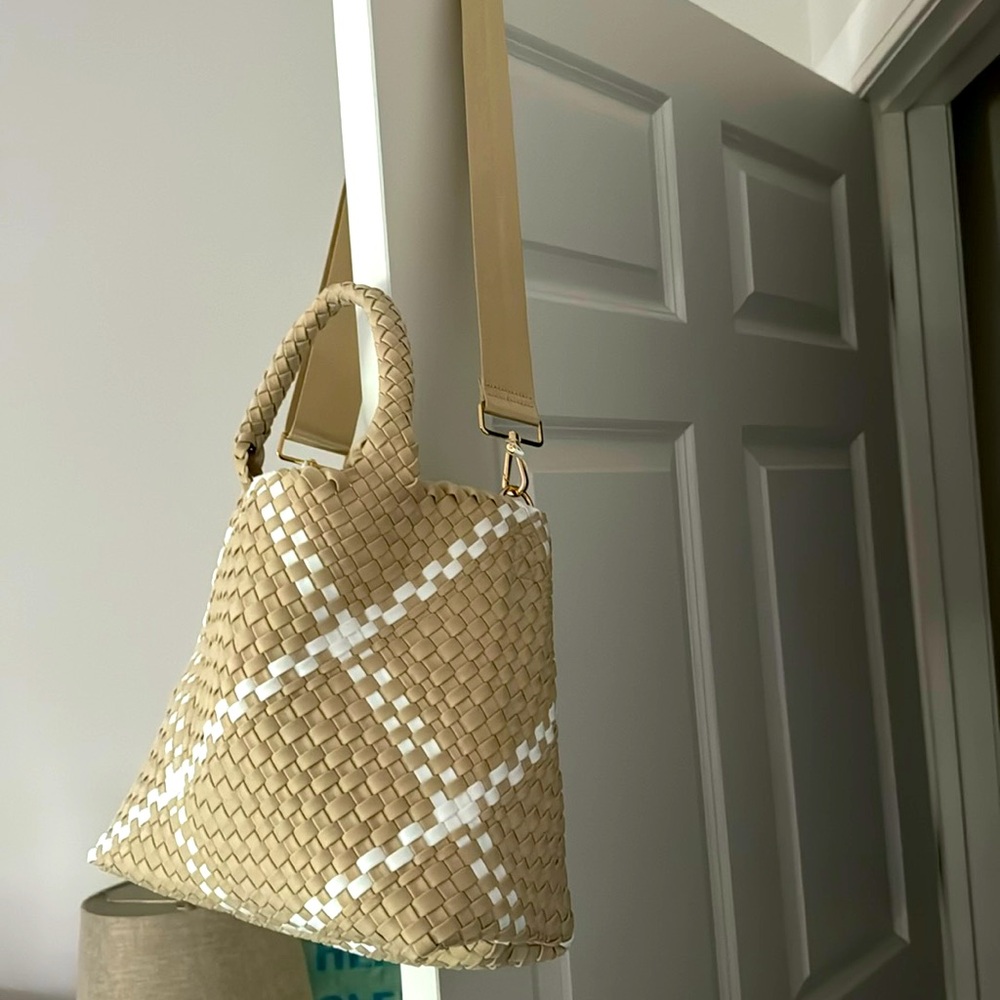 Ah*dorned crossbody and tote bag (used as either). Brand new!